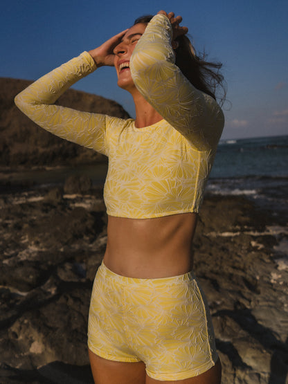 Sunny Floral - Pantalones cortos